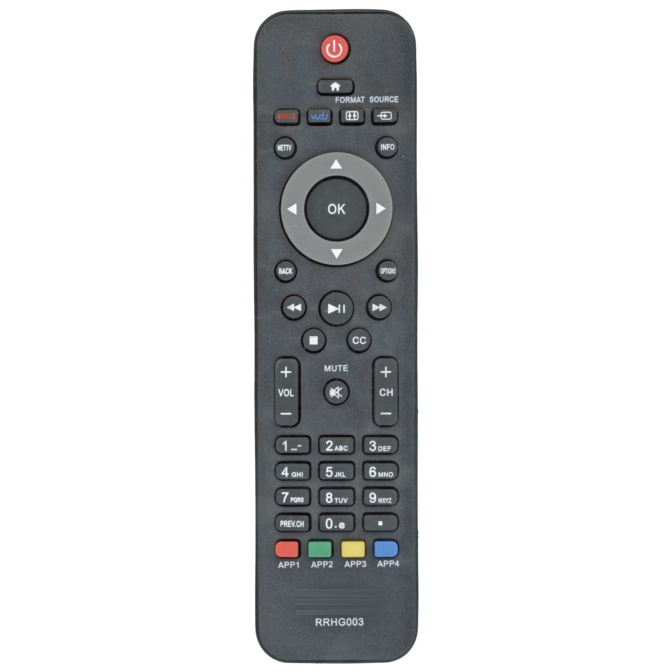 Philips URMT34JHG001 TV Remote Control for 2014 Philips LCD Non-Smart TVs - URMT34JHG001