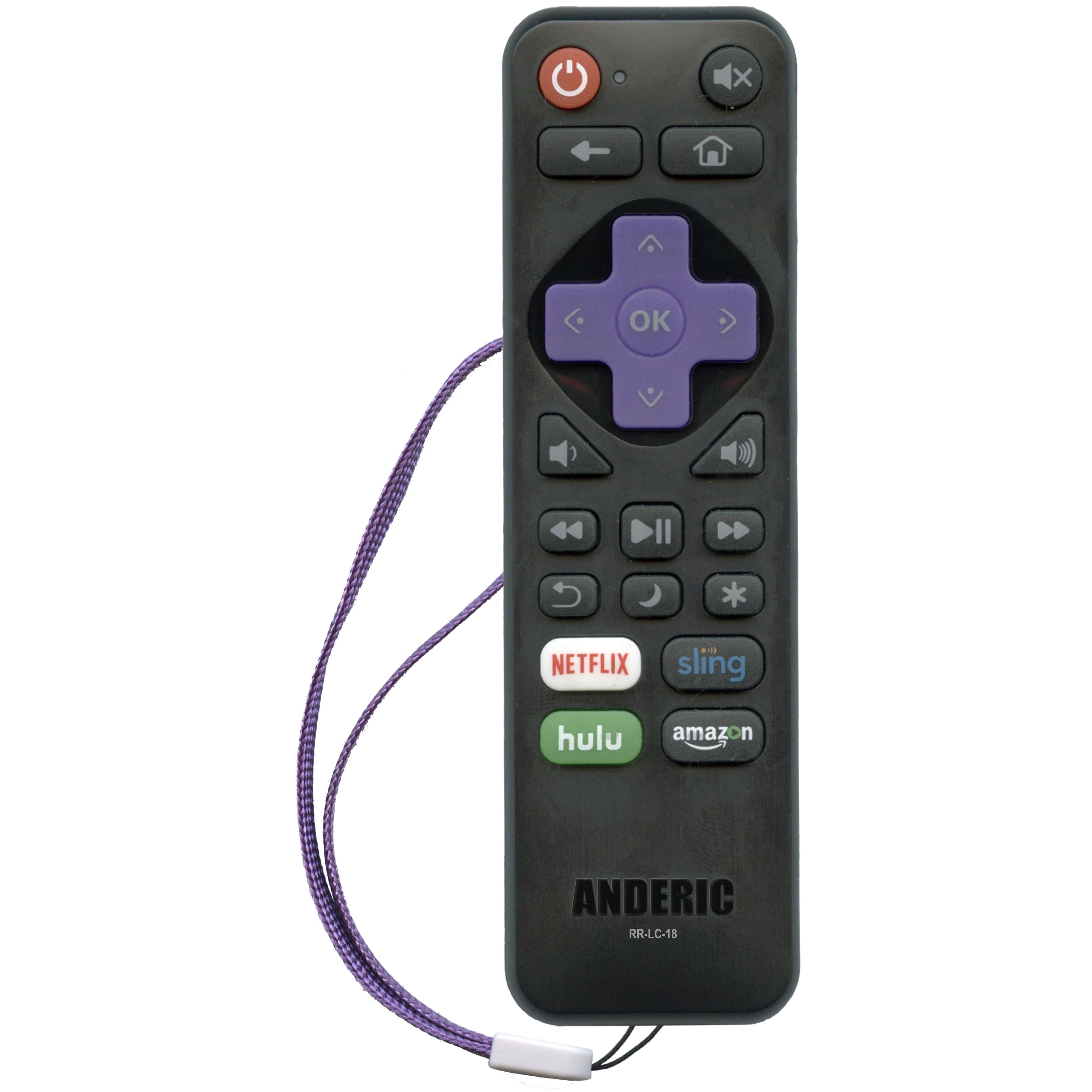 Hisense HU-RCRCA-21 Roku TV Remote Control | IR | Canada - HURCRCA21