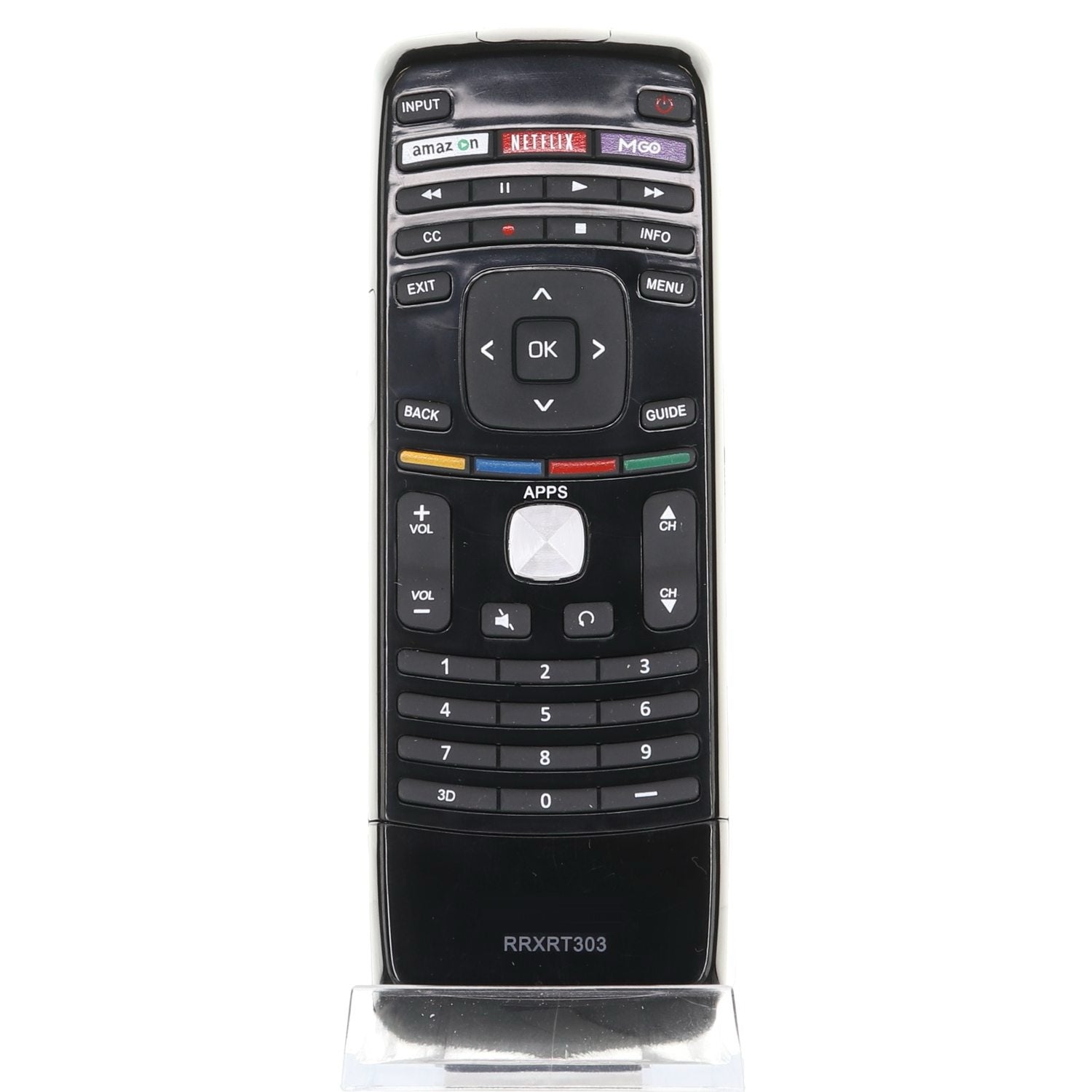 Vizio XRV1D3 TV Remote Control - QWERTY keyboard