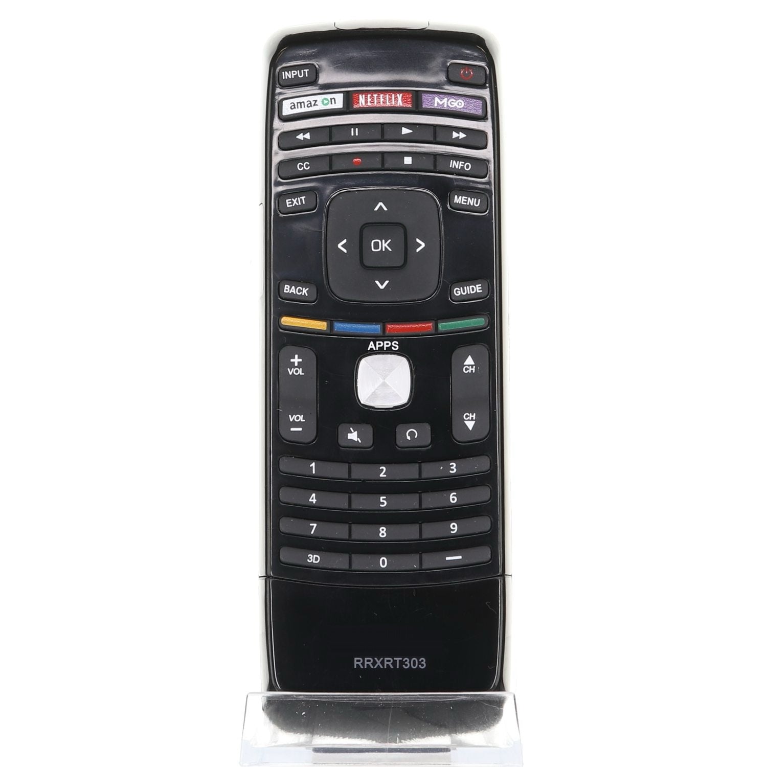 Vizio XRT500 with QWERTY Keyboard TV Remote Control - 600155600886G