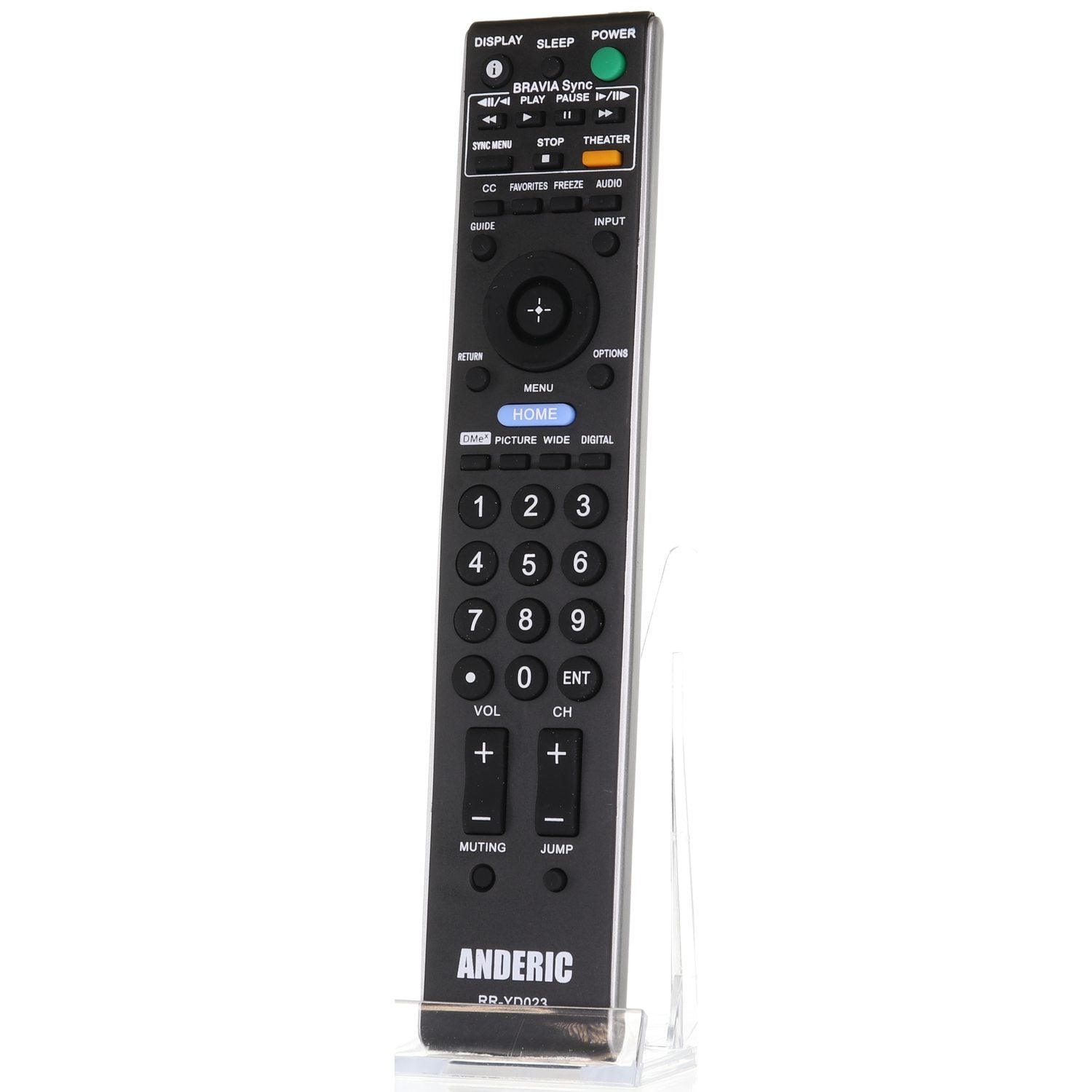 Anderic RRYD023 Replacement Remote Control for Sony Bravia RM-YD023, and many Others