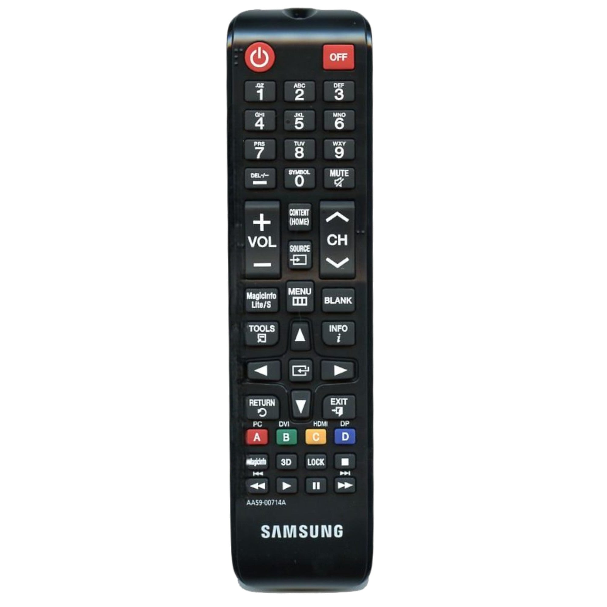 Samsung AA59-00714A Monitor Display TV Remote Control - AA5900714A