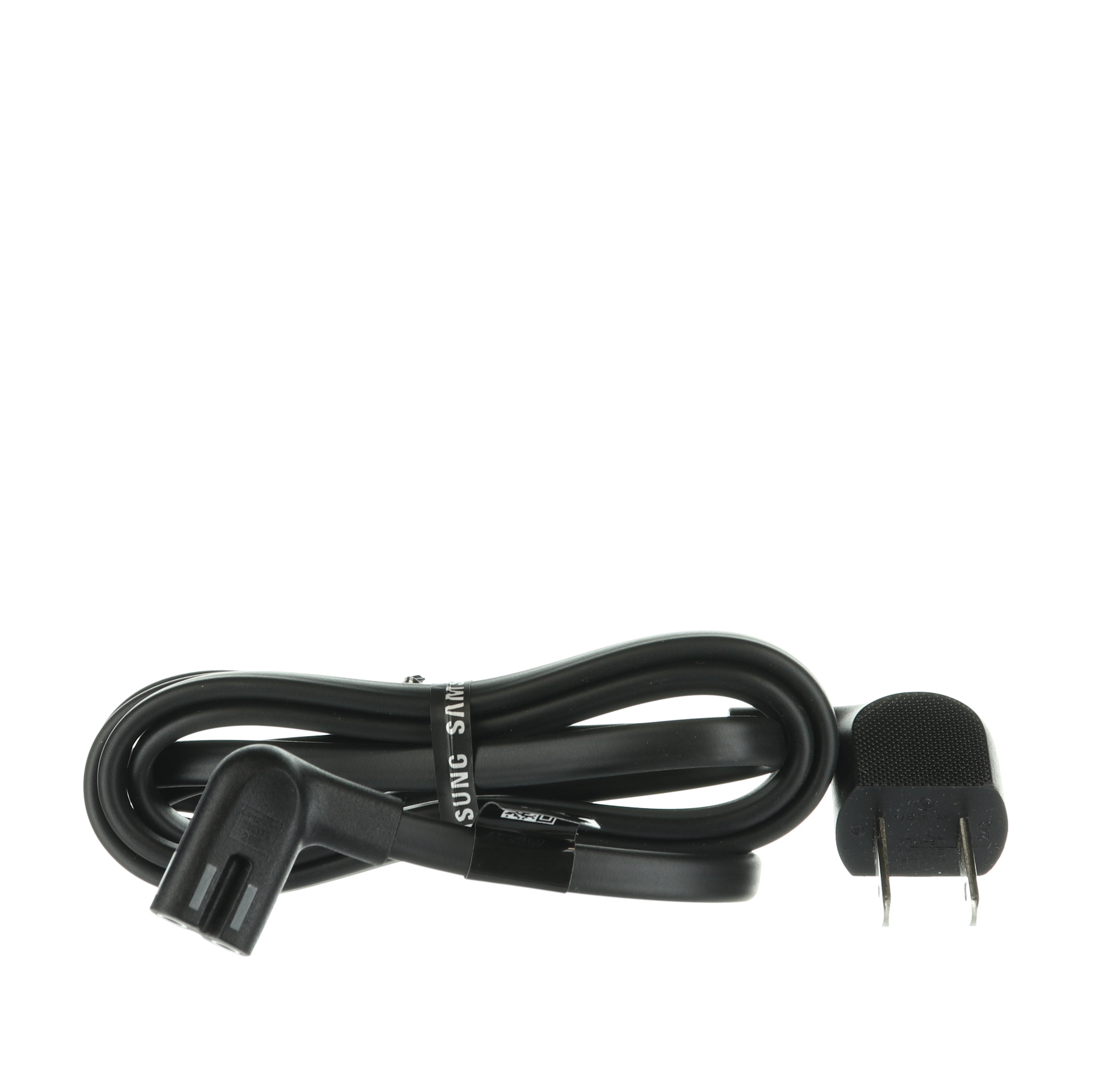 Samsung 3903-001117 CBF Power TV Power Cable (Elbow 2-Prong Male Connector to Elbow C7 figure-8) – 3903001117 5 Foot