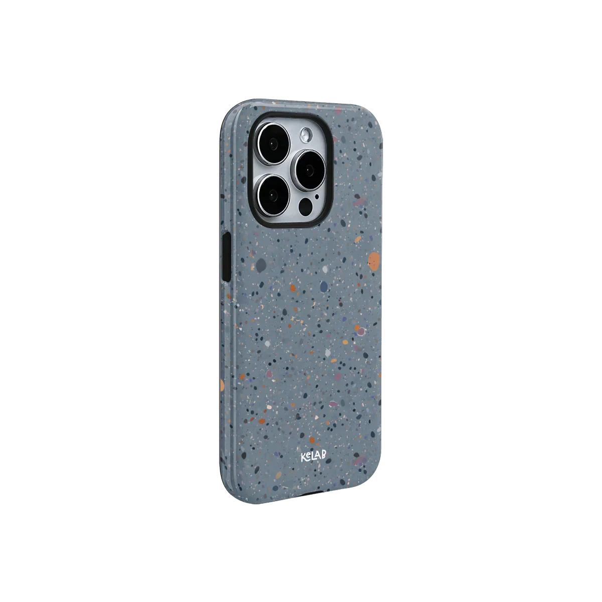Seaside Drift | Blue Paint Splatter Phone Case