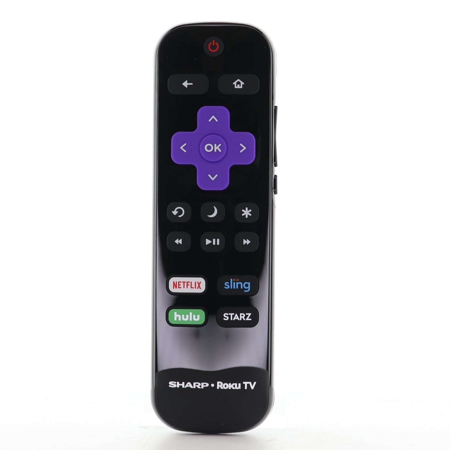 Sharp LC-RCRUDUS-20 Roku TV Remote Control | 2019, 2018 - LCRCRUDUS20