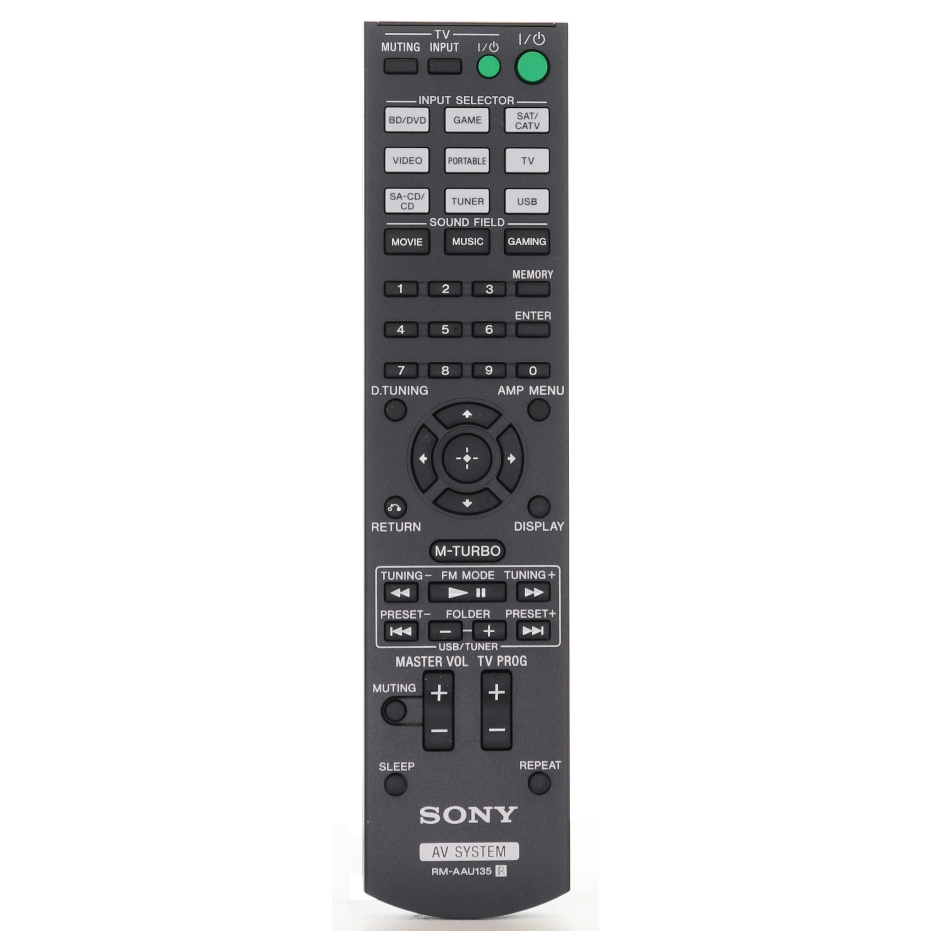 Sony RM-AAU135 AV Receiver Remote Control - 149017111 - RMAAU135
