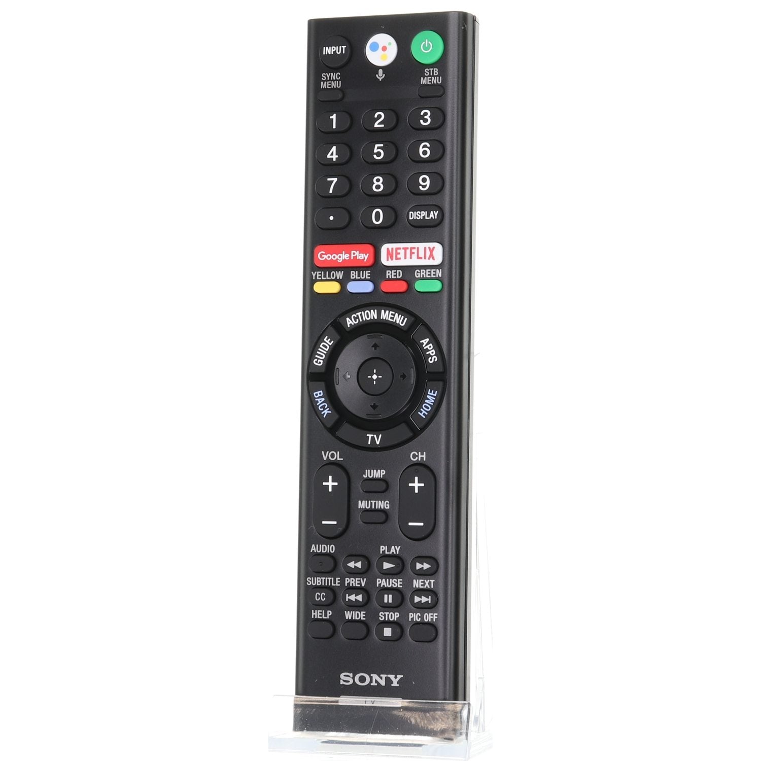 Sony RMF-TX300U Bravia TV Remote Control | Smart | RF and IR | Google Voice - 1-493-318-12