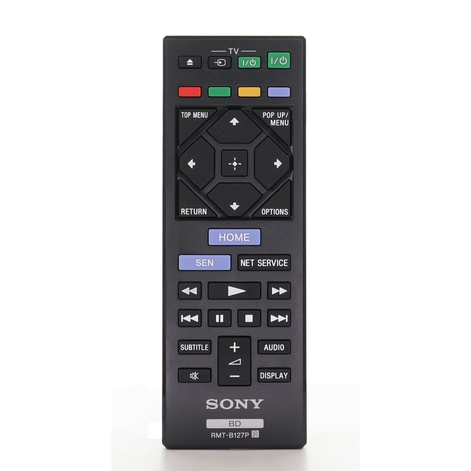 Sony RMT-B127P Blu-ray Disc Remote Control - 1-492-681-11