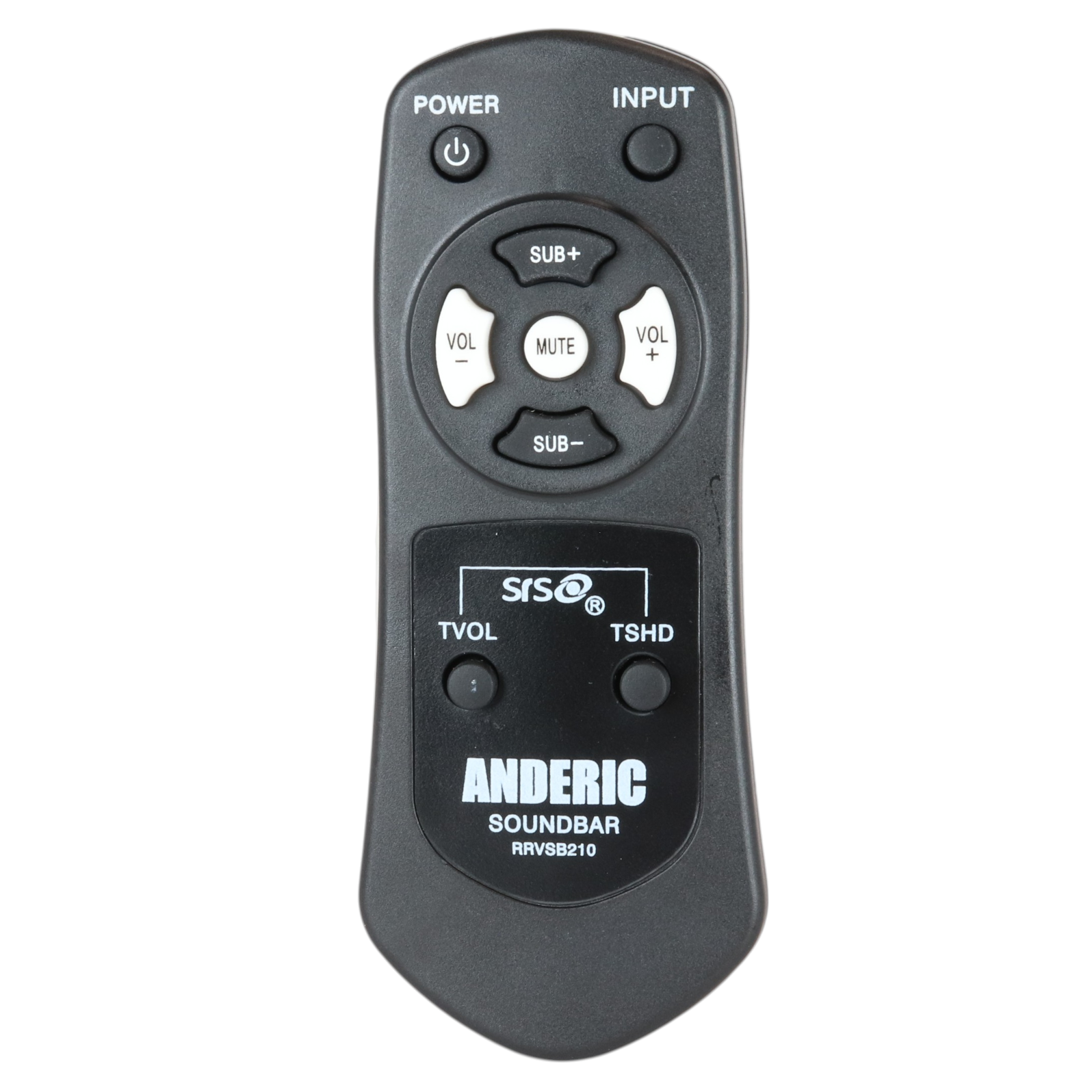 Anderic RRVSB210 Replacement Sound Bar Remote Control for Vizio VSB201, VSB210, VSB211, VSB200, VSB207, VSB205, VSB202, VR8S, and Others