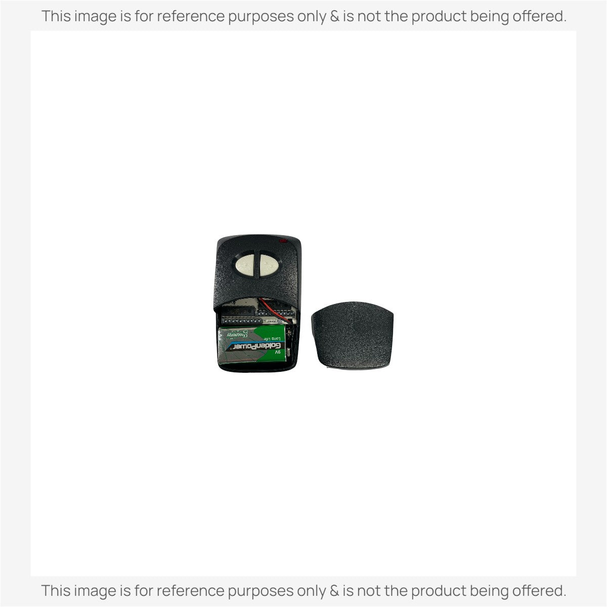 Anderic Substitute Kit for Stanley 1094 2 Channel MULTI-CODE Garage Door Opener Remote Control [RR850LM]
