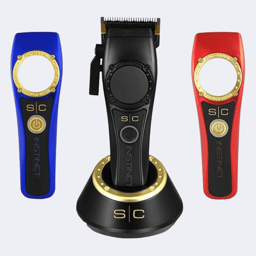 StyleCraft Instinct Clipper and Trimmer Combo with FREE Fade Brush