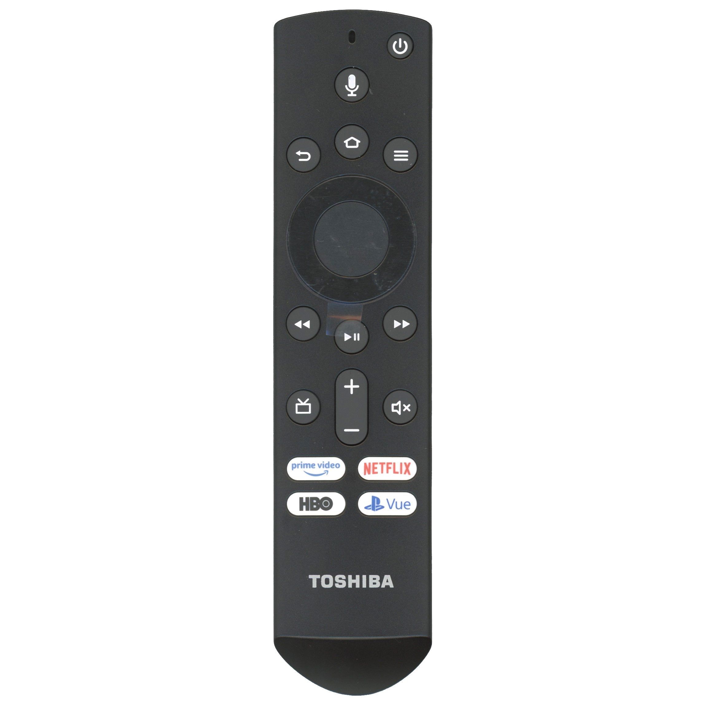 Toshiba CT-RC1US-19 Fire Edition TV Remote Control | Insignia | Voice | Prime Video | Netflix | HBO | VUE - CTRC1US19 | 1T86000001I