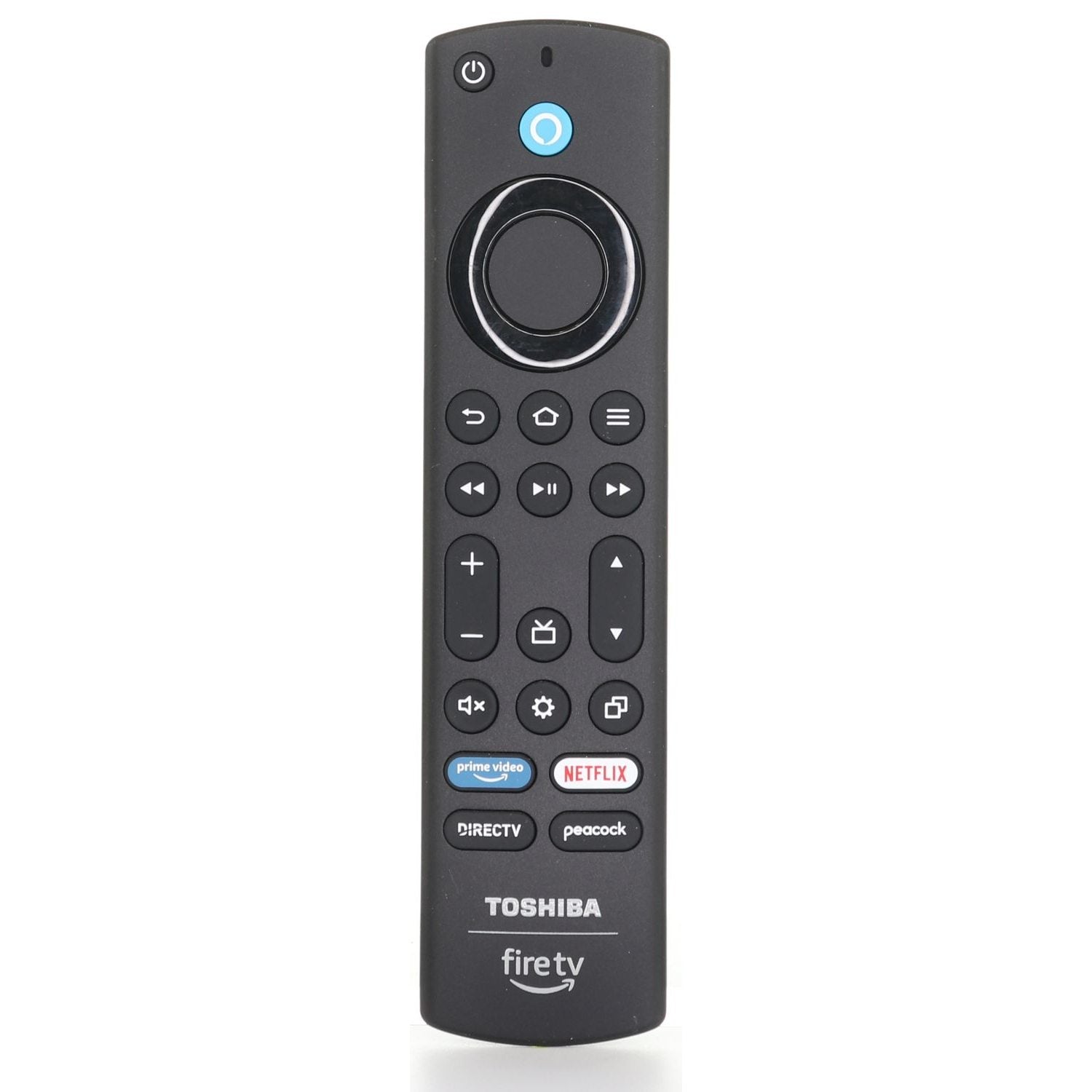 Toshiba PUW-2K19-YKF478 FIRE TV Remote Control | 2024 TVs | 2023 TVs | Prime Video | Netflix | Directv | Peacock  - PUW2K19YKF478v2