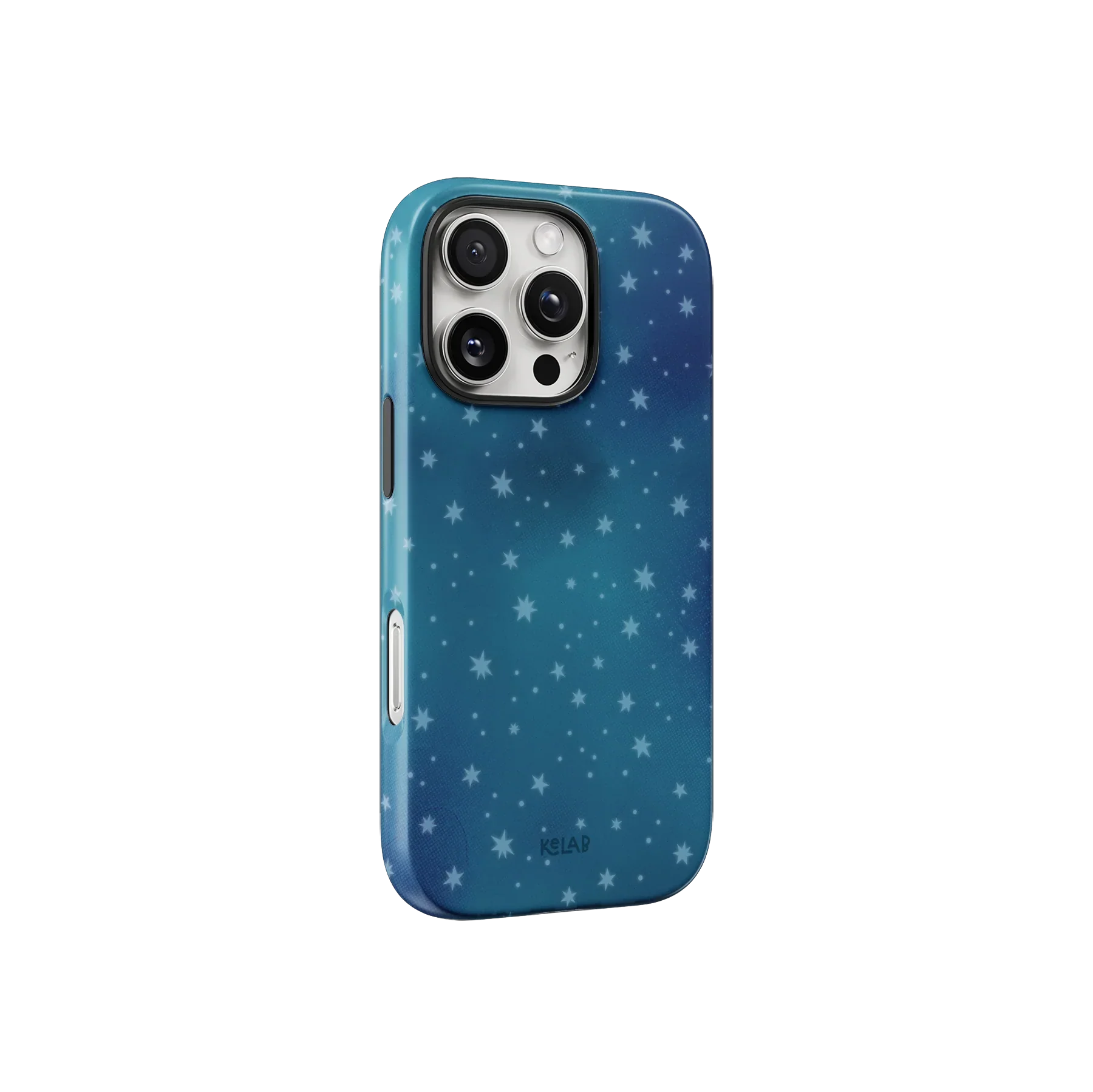 Moon Mist | Starry Midnight Blue Phone Case