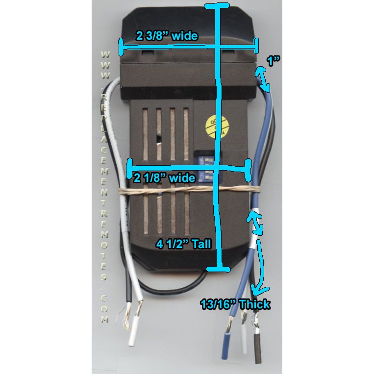 Anderic UC7067FCRX Replacement Thermostatic 3-Speed Ceiling Fan Receiver for Hampton Bay and Others
