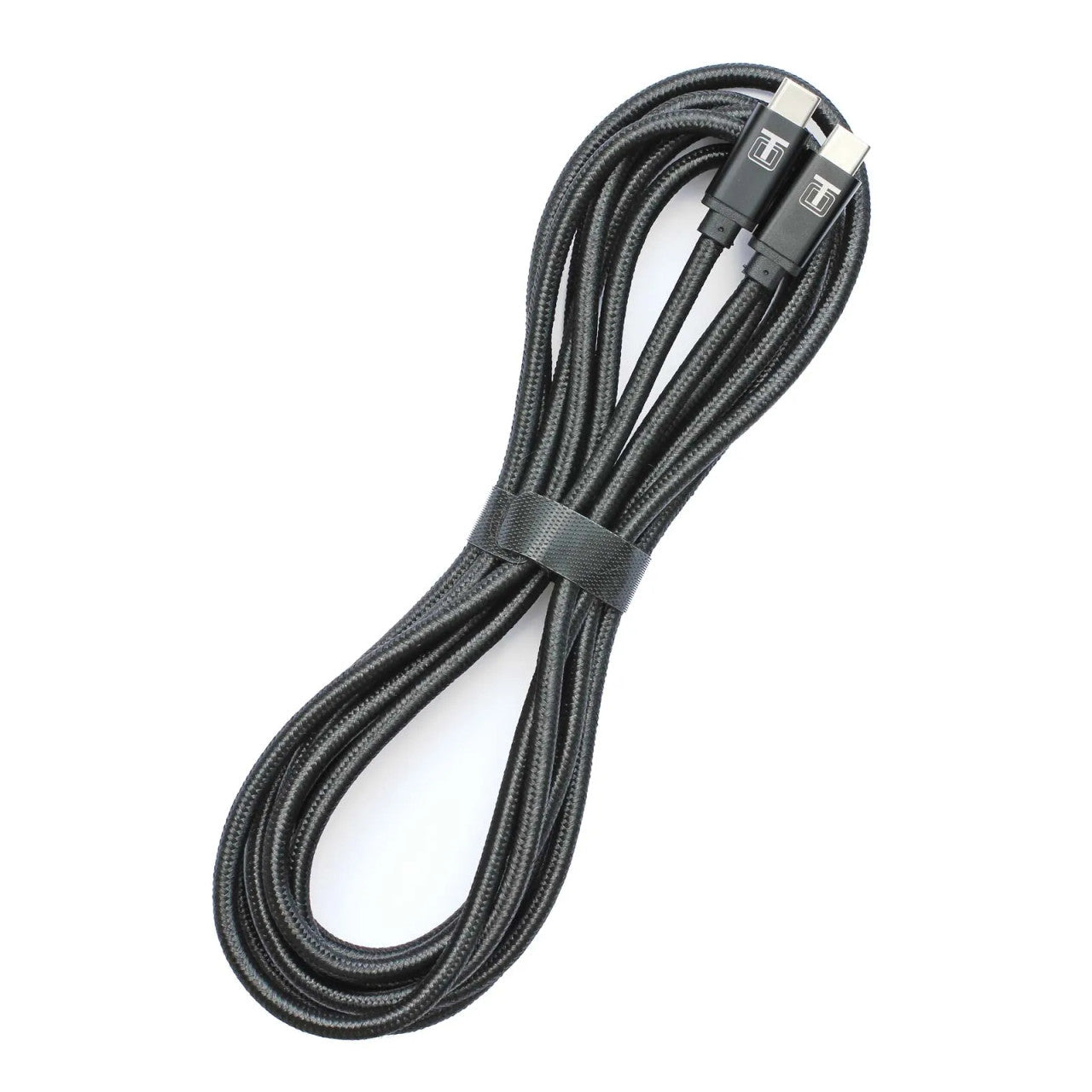 USB-C 3.0 Cable 10ft  Black Nylon Braided Fast Charge