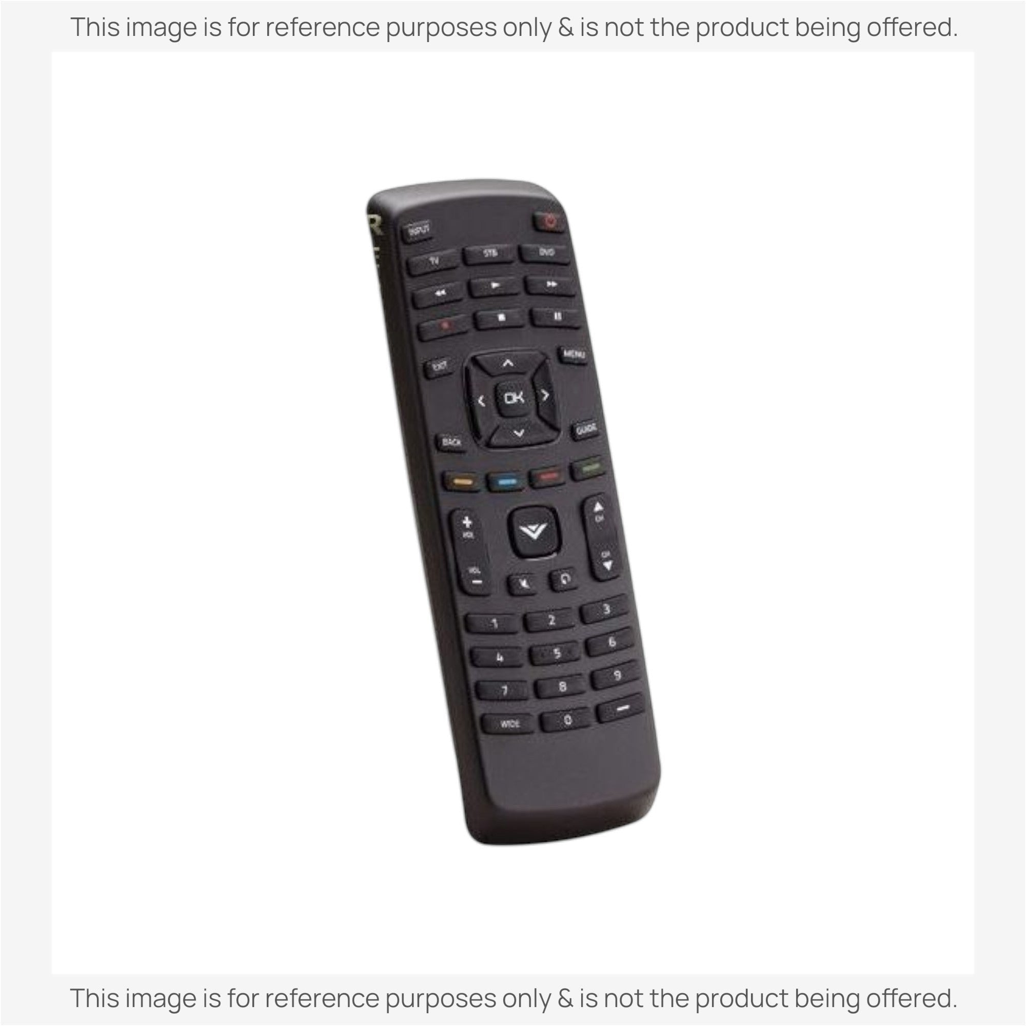 Anderic Substitute for Vizio XRU110 3-Device Universal Remote Control [RRU401]