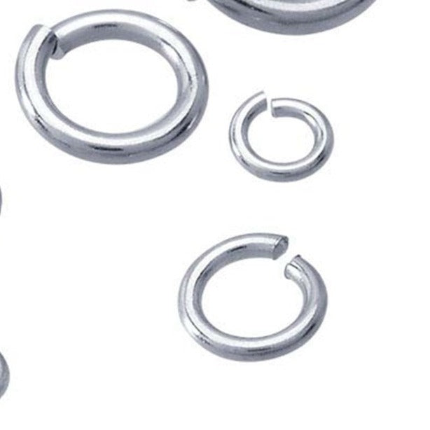 Sterling Silver Round Split Jump Ring