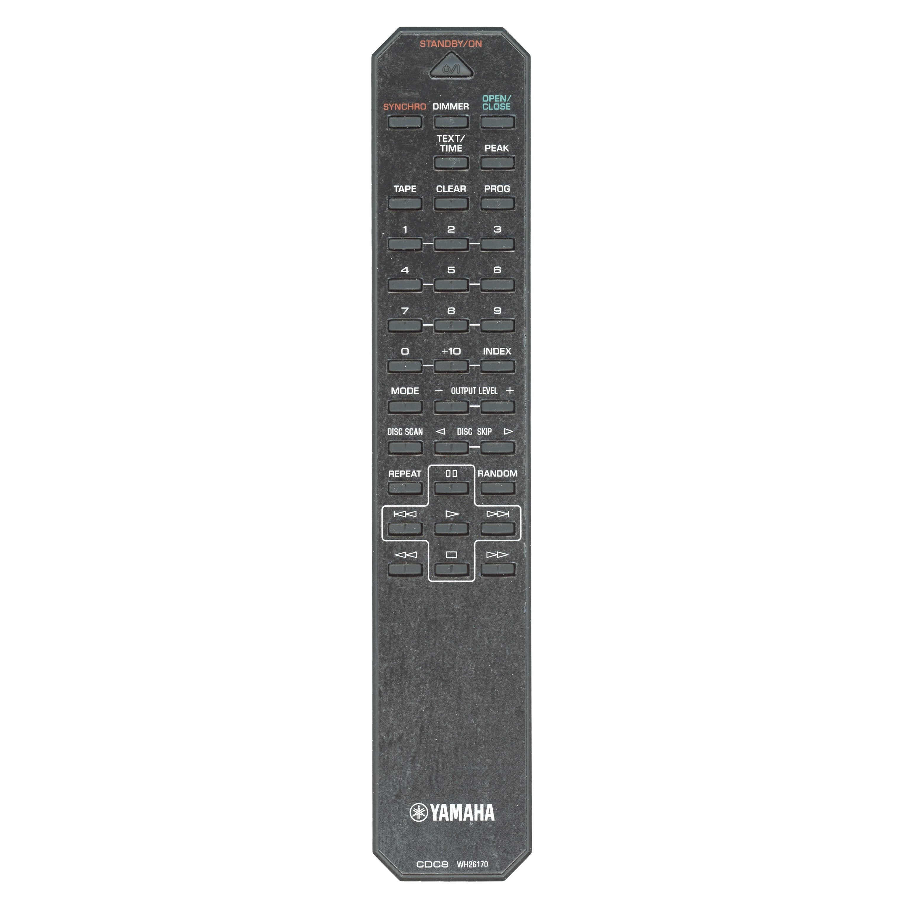 Yamaha CDC8 CD Player Audio Remote Control - WH261700
