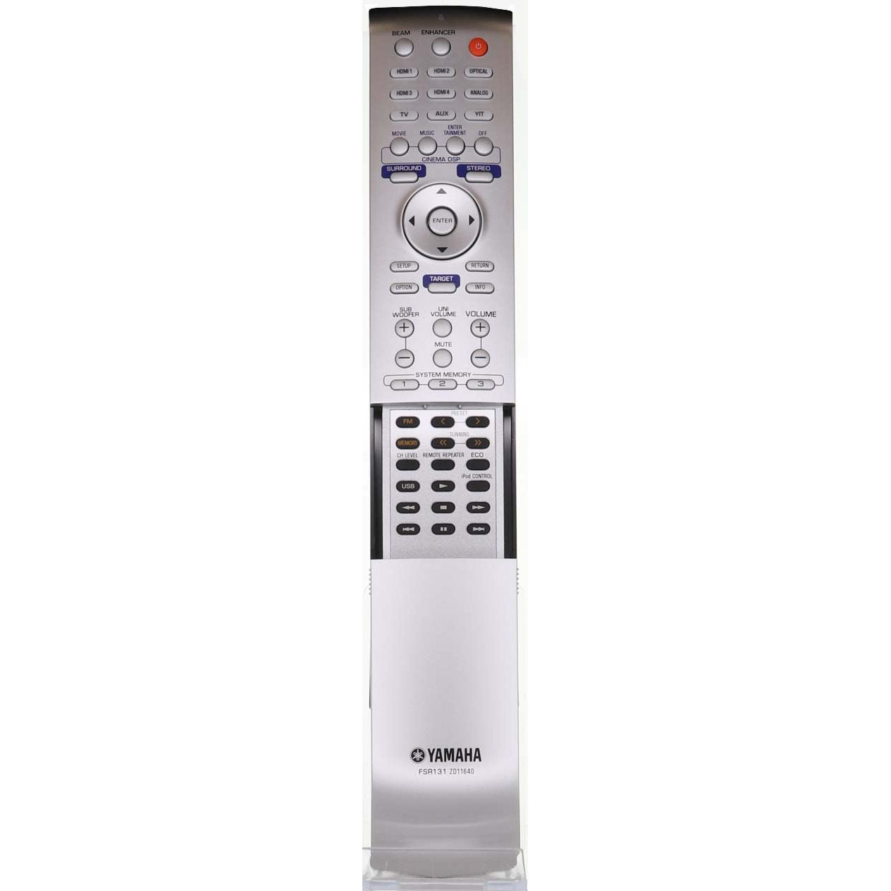 Yamaha FSR131 Sound Bar Remote Control - ZD116400
