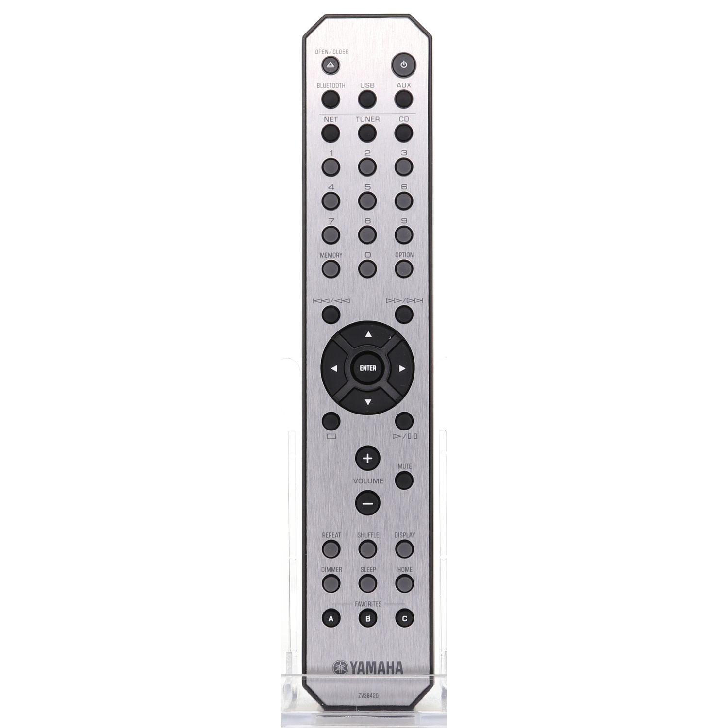 Yamaha Audio Micro Component System Remote Control - ZV384200