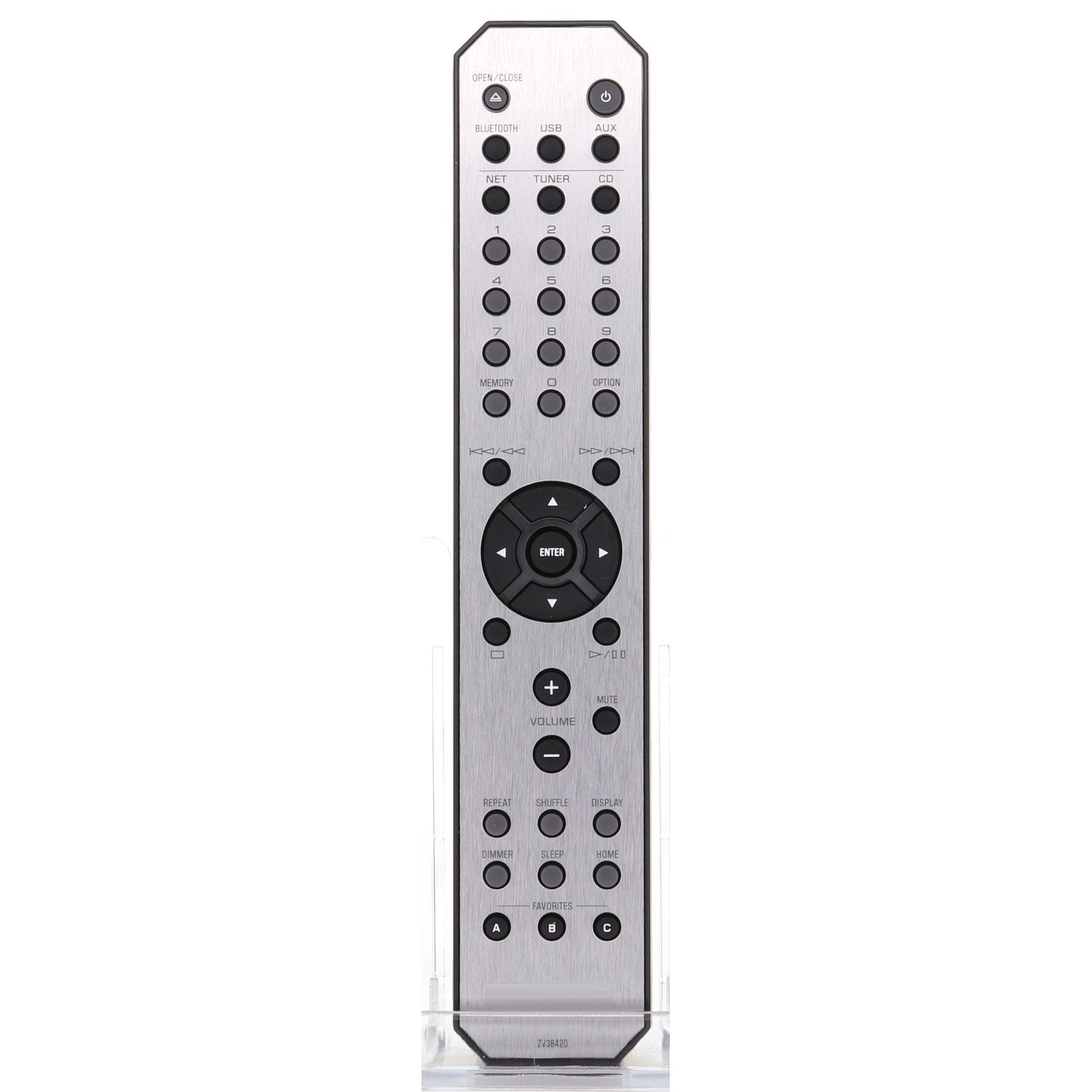 Yamaha Audio Micro Component System Remote Control - ZV384200