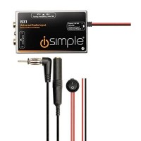 iSimple IS31 Antenna Bypass FM Modulator for Factory or Aftermarket Car Radios
