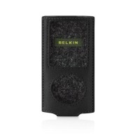 Belkin Eco-Conscious Leather Sleeve Case For Ipod Nano 4G (Black)