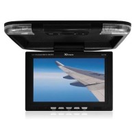 Xo Vision Gx2156B 12.2-Inch Wide Screen Overhead Monitor With Built-In Dvd Player And Hdmi Input (Black)