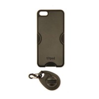 Tiltpod Keychain Stand And Case For Iphone 5, Mini Pivoting Tripod - Black