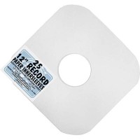 (25) Archival Quality Acid-Free Heavyweight Paper Inner Sleeves For 12 Vinyl Record Albums 12Iw