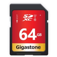 Gigastone 64GB SDXC Card - Prime Series, UHS-I,