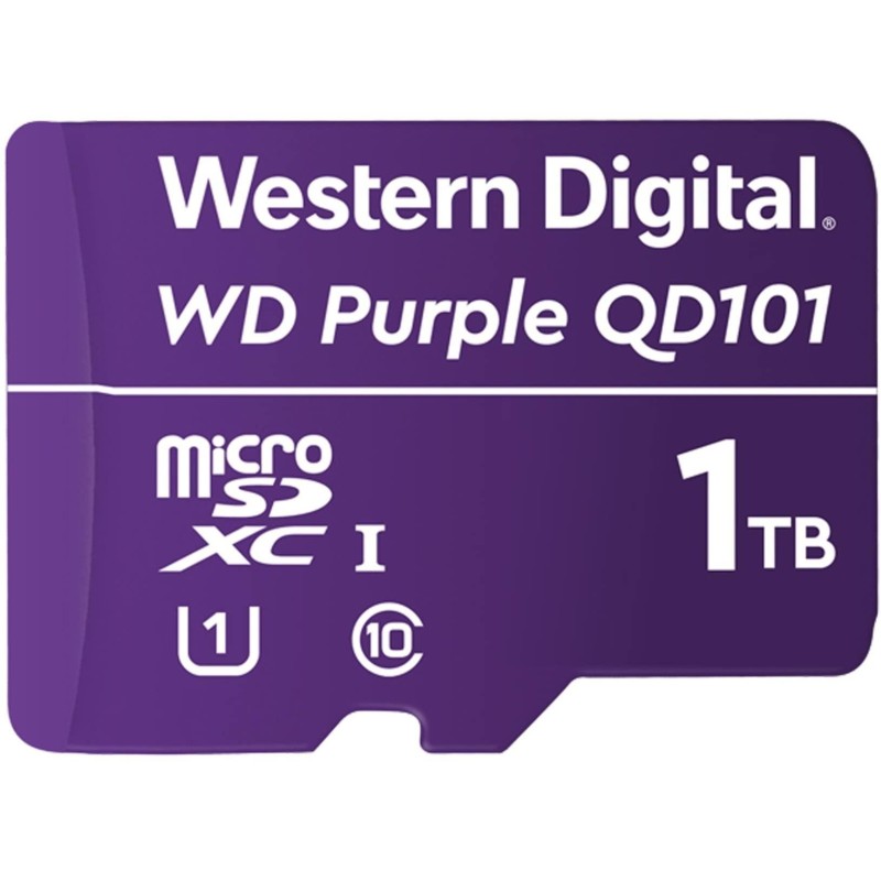 Western Digital Purple 1TB microSDXC Card for Security Cameras