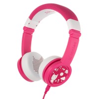 Tonies Foldable Wired Headphones For Kids - Comfortably Designed To Fit On-Ear - Works With Toniebox And All 3.5Mm Devices - Pink