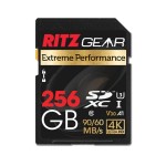 Ritz Gear 256GB High-Speed SDXC UHS-I Memory Card