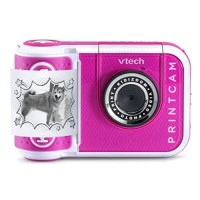 Vtech Kidizoom Printcam Instant Printing Camera - No Ink Required - 150+ Photo Effects And Activities (Pink)