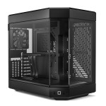 Hyte Y60 Modern Aesthetic Dual Chamber Panoramic Tempered Glass Mid-Tower Atx Computer Gaming Case With Pcie 40 Riser Cable Included, Black (Cs-Hyte-Y60-B)