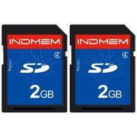 Sinobright 2 Pack 2GB SD Card Class 4 Flash Memory Cards