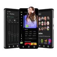 16Gbcan Expand 256Gbandroid Mp3 Mp4 Player, 4-Inch Full Touch Screen Mp3 Player With Bluetooth And Wifi, Built-In Spotify, Support Offline Online Musicand App Expansionm Radio And Music Speaker