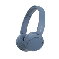 Sony Wh-Ch520 Wireless Headphones Bluetooth On-Ear Headset With Microphone Blue New