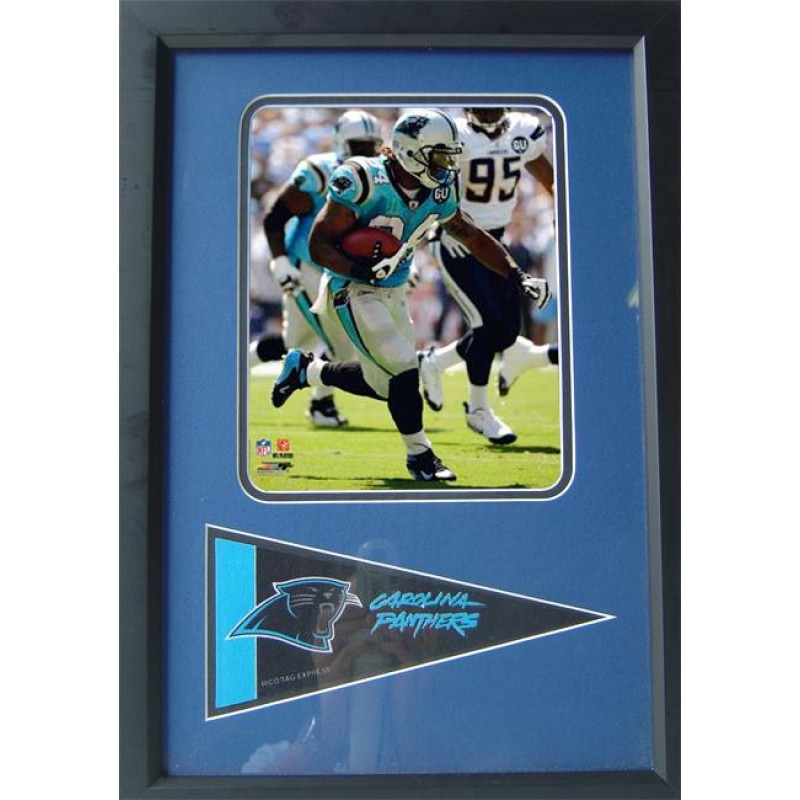 12x18 Pennant Frame - DeAngelo Williams Carolina Panthers