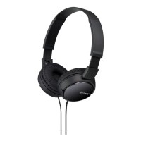 Sony ZX110 Black Wired On-Ear Headphones, 7.87