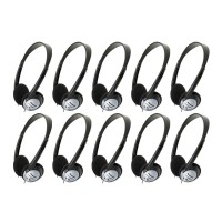 Panasonic Rpht21 Lightweight Headphones With Xbs 10 Pack