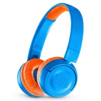 JBL JR 300BT On-Ear Bluetooth Headphones - Blue/Orange