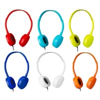 Ymj Bulk Headphones 6 Pack School Headphones For Kids 6 Colors Kids Headphones For Schoolclassroom Libraries Laboratories