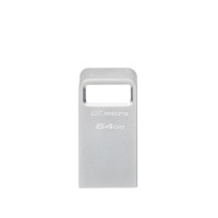 Kingston Datatraveler Micro 64Gb Usb Flash Drive Ultrasmall Premium Metal Design Usb 32 Gen 1 Speeds Up To 200Mbs Dtmc3G26