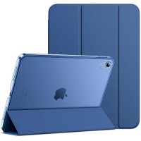 Jetech Case For Ipad 10 (10.9-Inch, 2022 Model, 10Th Generation), Slim Stand Hard Back Shell Cover With Auto Wake/Sleep (Navy)