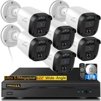 Full Hd 5Mp Definition Wired Security Camera System Outdoor Home Video Surveillance Cameras Cctv Camera Security System Outsid